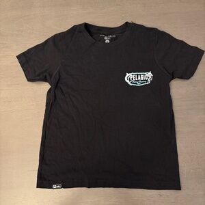 Boys Black and Blue Pelagic Graphic Tee Size Small